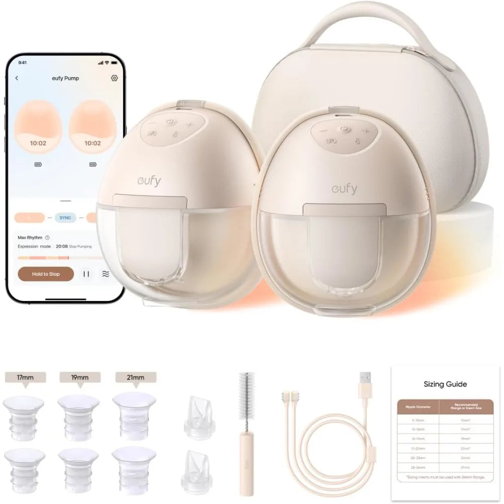 Heated Wearable Breast Pump S1 Pro, Slim Hands-Free Breast Pump with Industry-Leading HeatFlow™ Tech