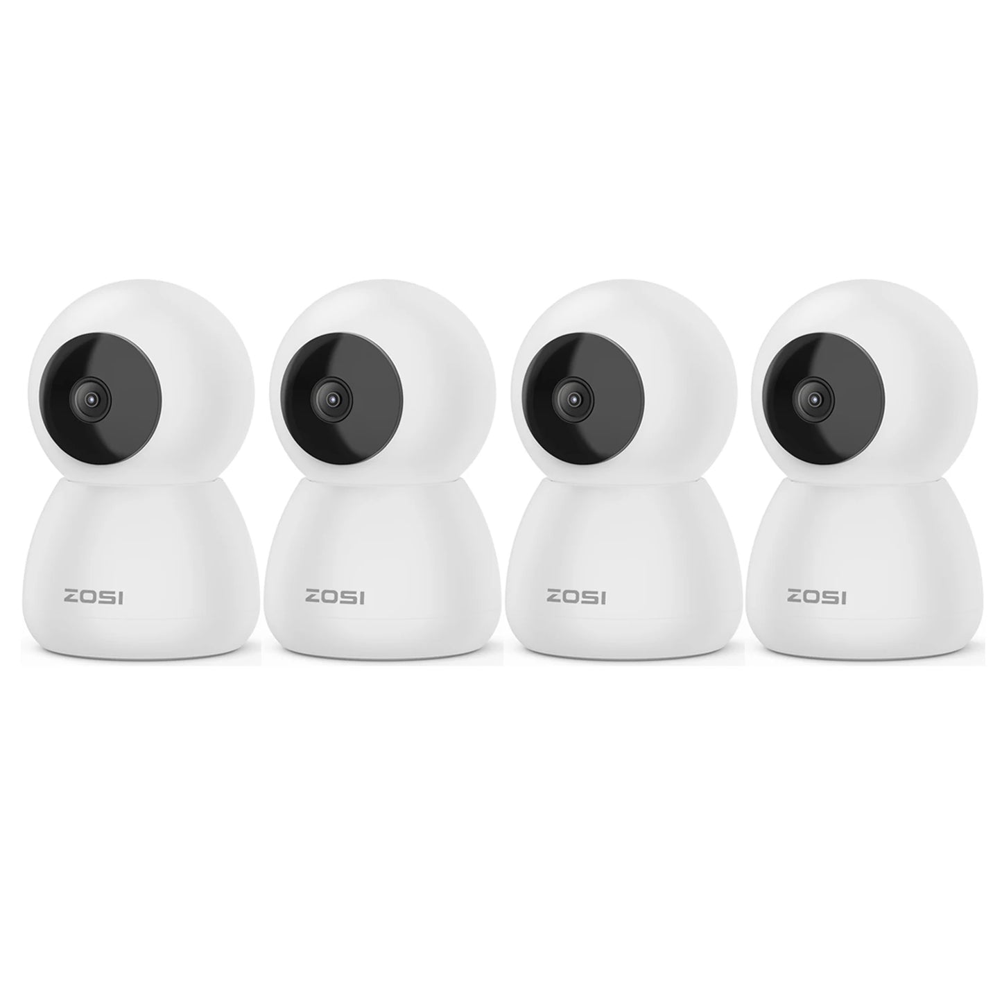 ZOSI C516 2.5K Pan/Tilt Wireless Security Indoor Camera 4MP Smart Baby Pet Monitor Auto Track 2.4/5GHz WiFi Surveillance Camera