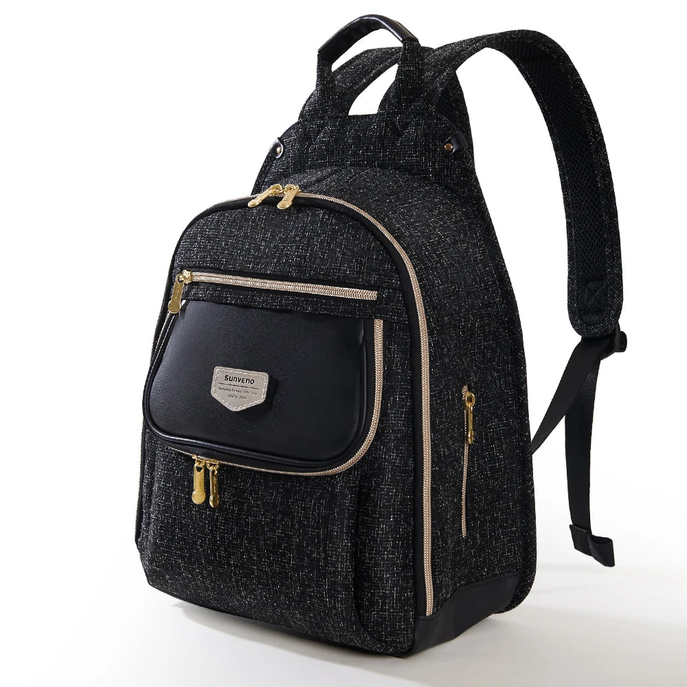New Sunveno Diaper Bag Fashion Baby Bag Backpack Baby Stuff Organizer Mum Mom Mummy Maternity Nappy Changing Wet Bag Baby Care